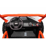 Elektrické autíčko Farmer Truck UTV Racing 4x75w oranžové